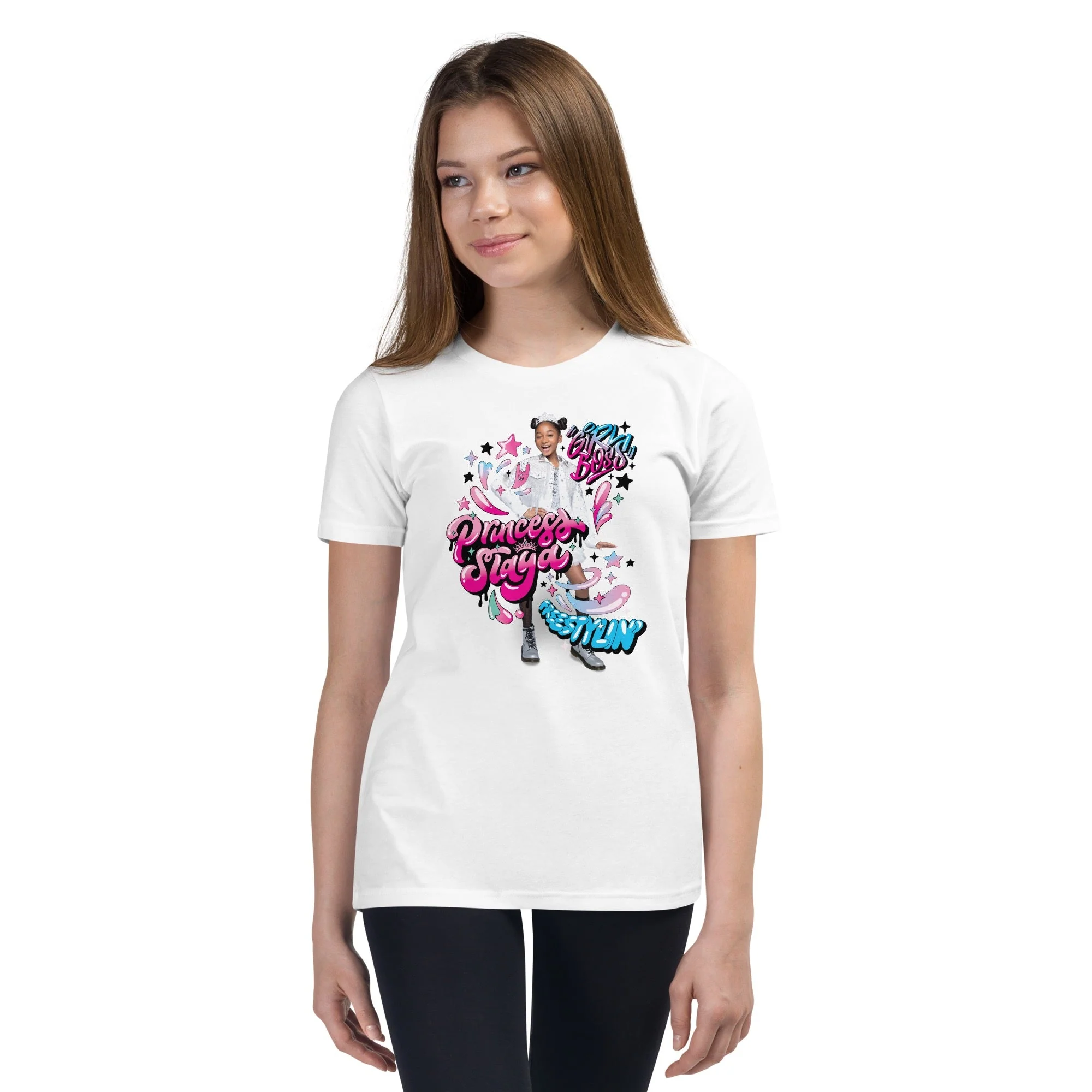 That Girl Lay Lay Freestylin' Kids Premium T-Shirt - Image 11