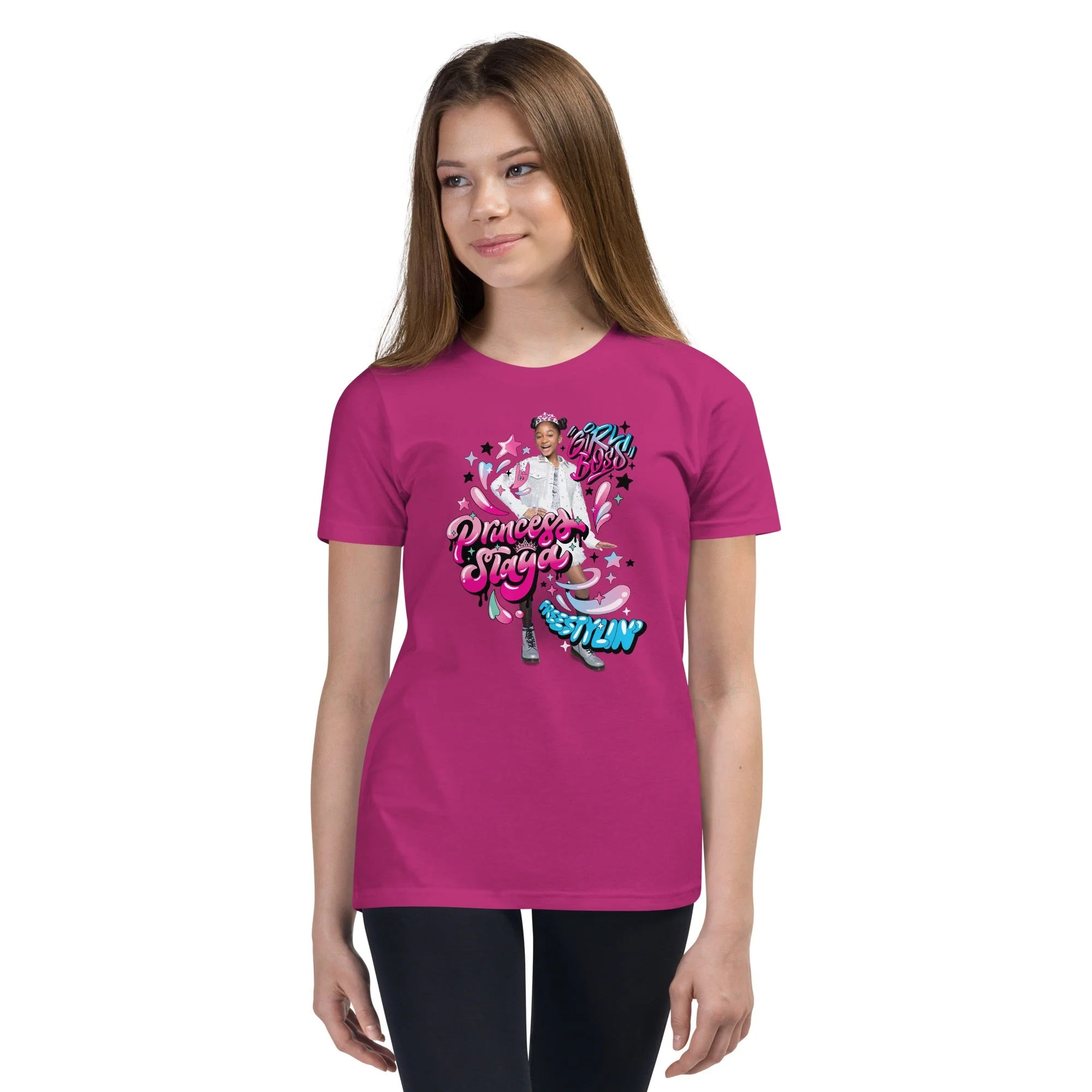 That Girl Lay Lay Freestylin' Kids Premium T-Shirt - Image 3