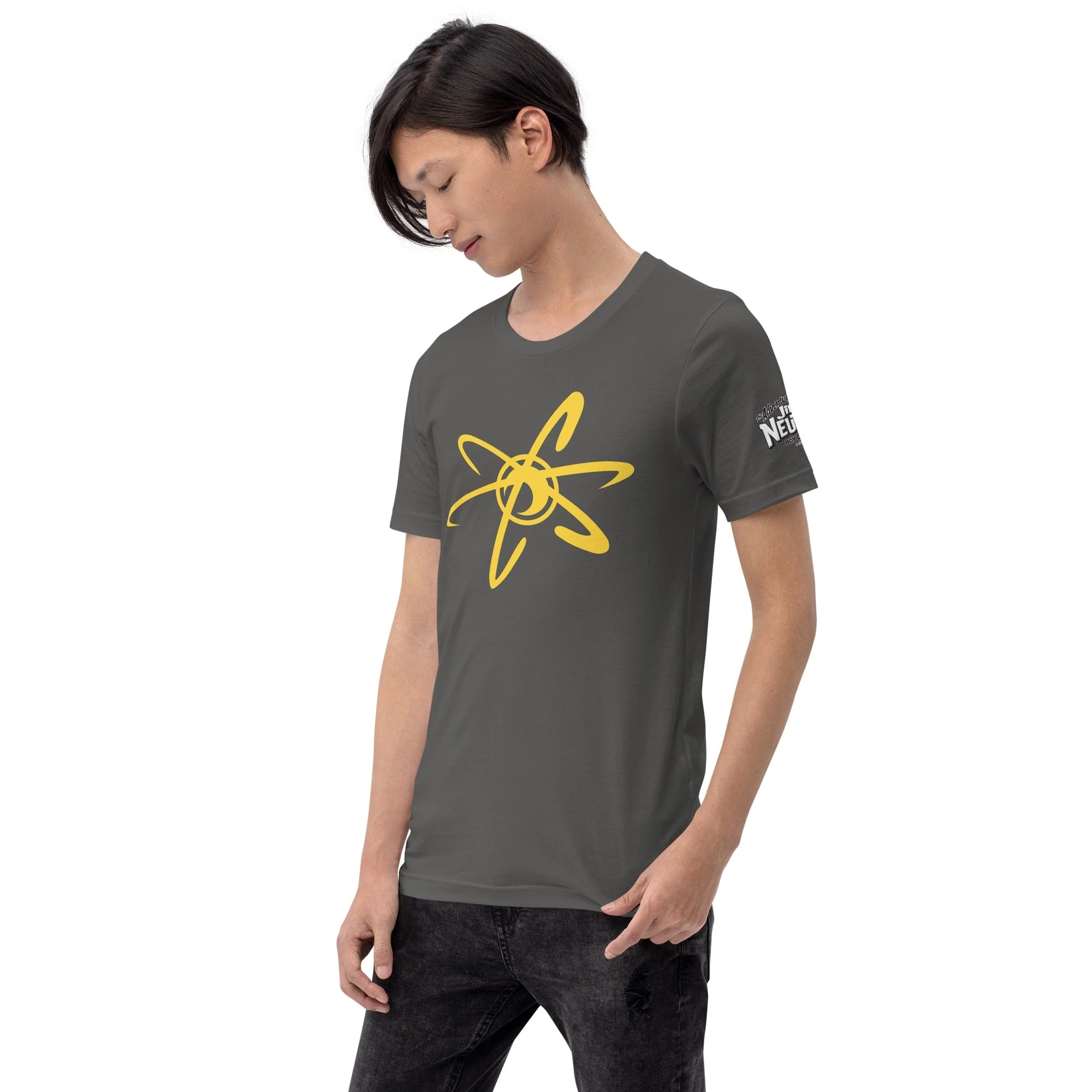 The Adventures of Jimmy Neutron, Boy Genius Atom Adult Short Sleeve T-Shirt - Image 5