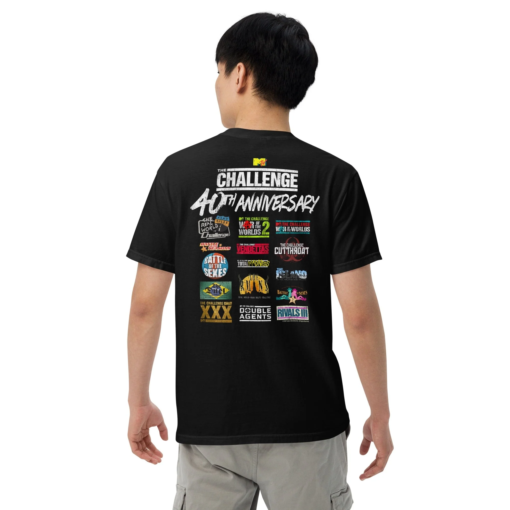 The Challenge 40th Anniversary Comfort Colors T-Shirt - Image 9