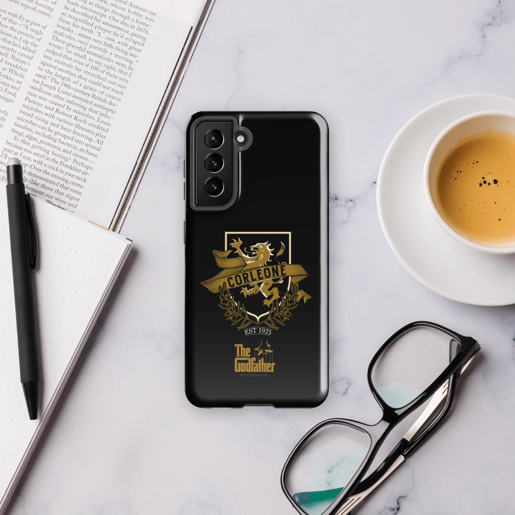 The Godfather Coreleone Crest Tough Phone Case - Samsung - Image 15