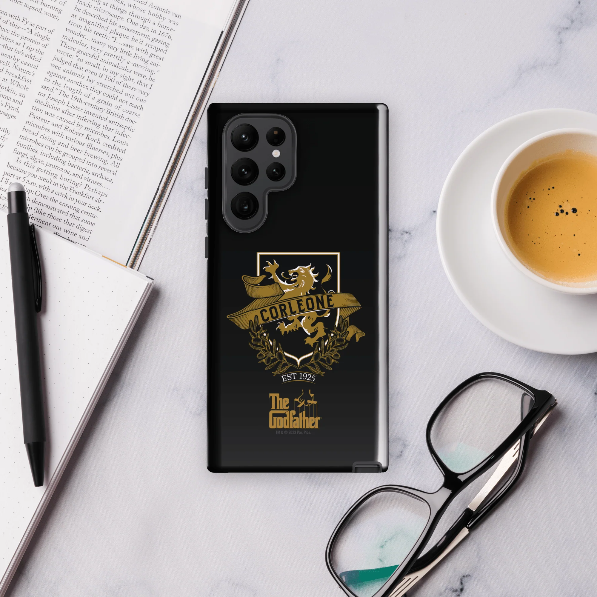 The Godfather Coreleone Crest Tough Phone Case - Samsung - Image 33
