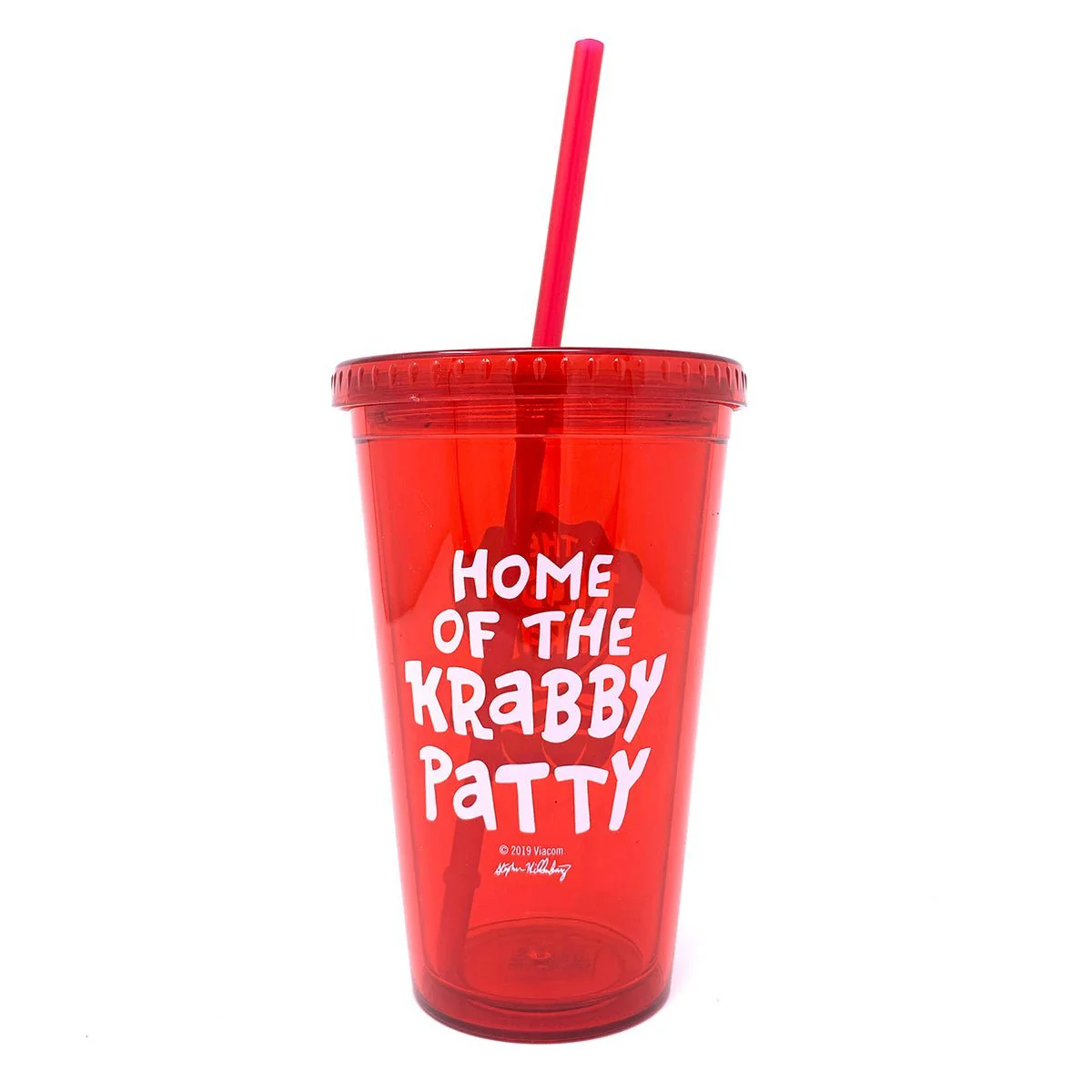 SpongeBob SquarePants The Krusty Krab 16 oz Tumbler with Straw - Image 2