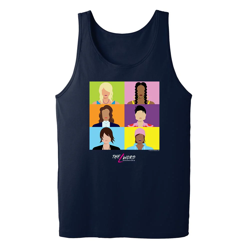 The L Word: Generation Q Faces Adult Tank Top