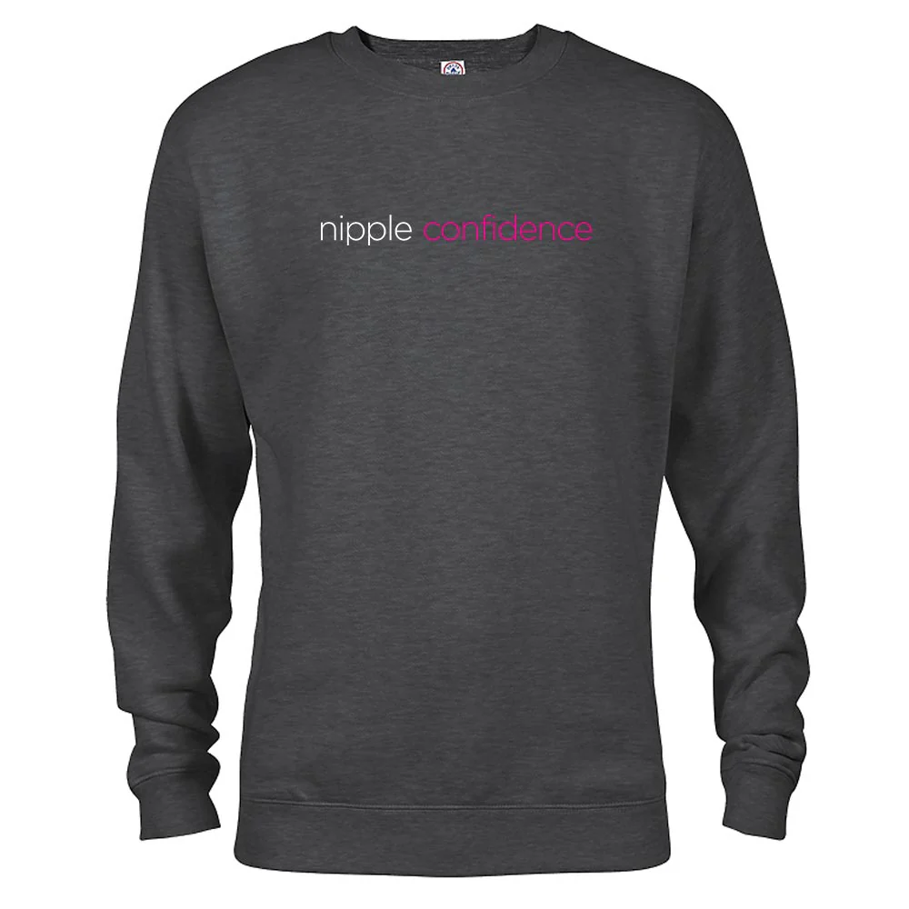 The L Word Nipple Confidence Fleece Crewneck Sweatshirt