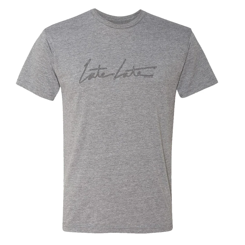 The Late Late Show with James Corden Late Late Men's Tri-Blend T-Shirt - Image 2