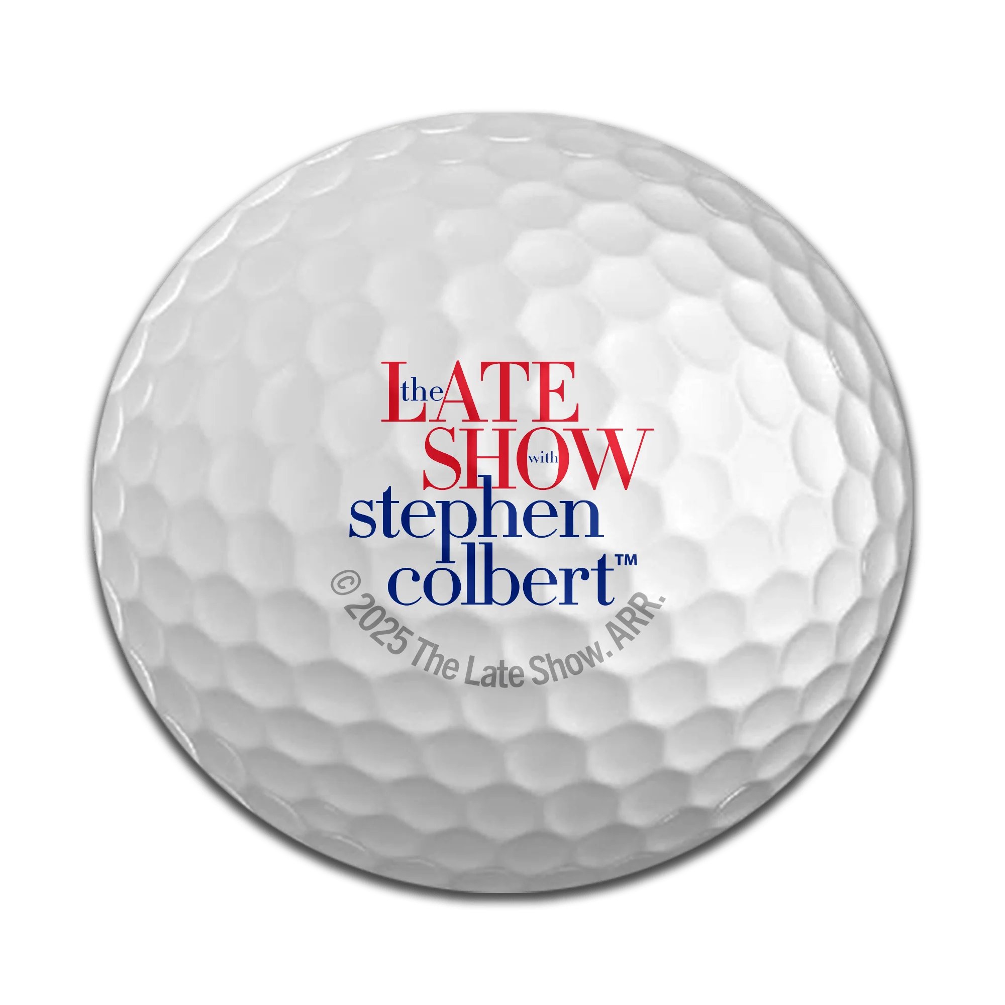 The Late Show with Stephen Colbert Collectible Golf Balls