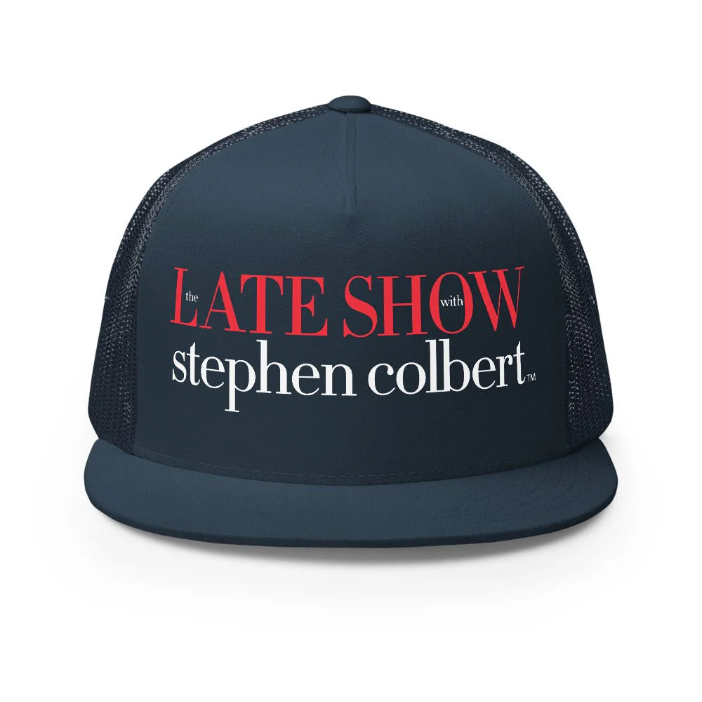 The Late Show with Stephen Colbert Logo Trucker Hat