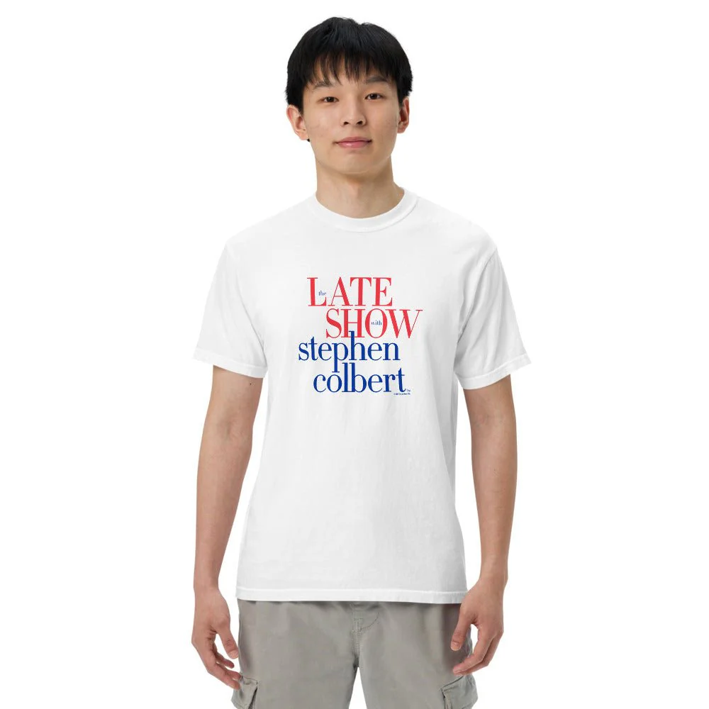 The Late Show with Stephen Colbert Unisex Comfort Colors T-Shirt - Image 11
