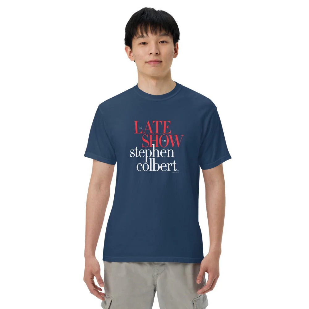 The Late Show with Stephen Colbert Unisex Comfort Colors T-Shirt - Image 5