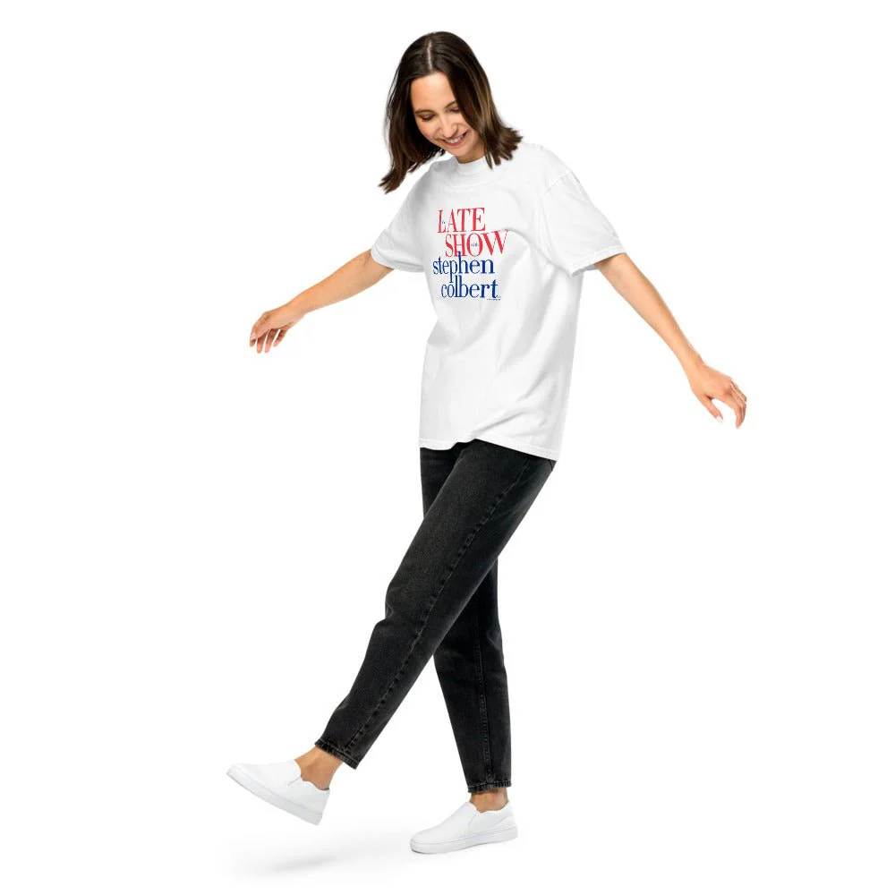 The Late Show with Stephen Colbert Unisex Comfort Colors T-Shirt - Image 9