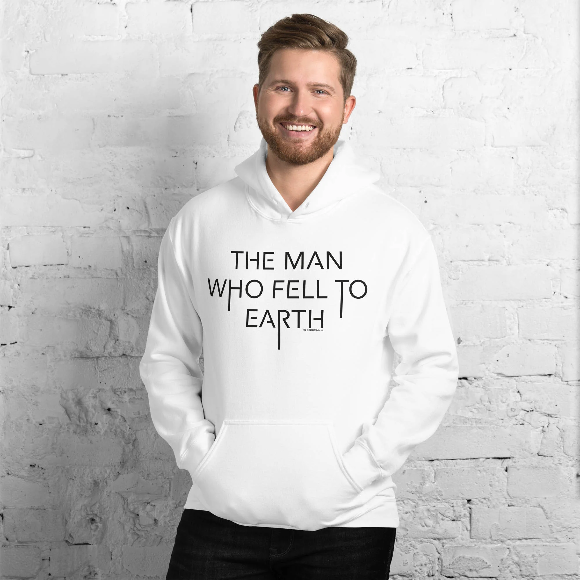 The Man Who Fell to Earth Logo Unisex Hoodie - Image 4