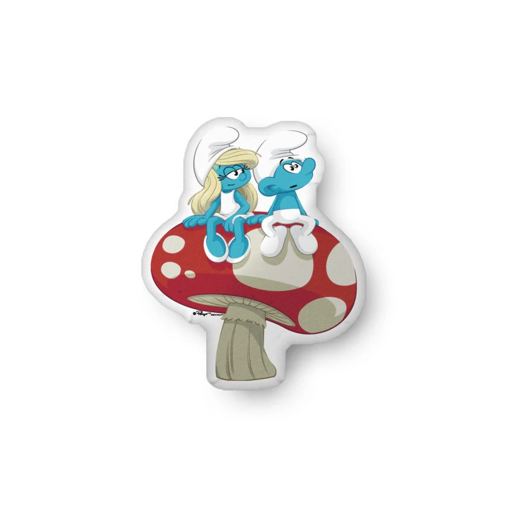 The Smurfs Movie Mushroom Pillow