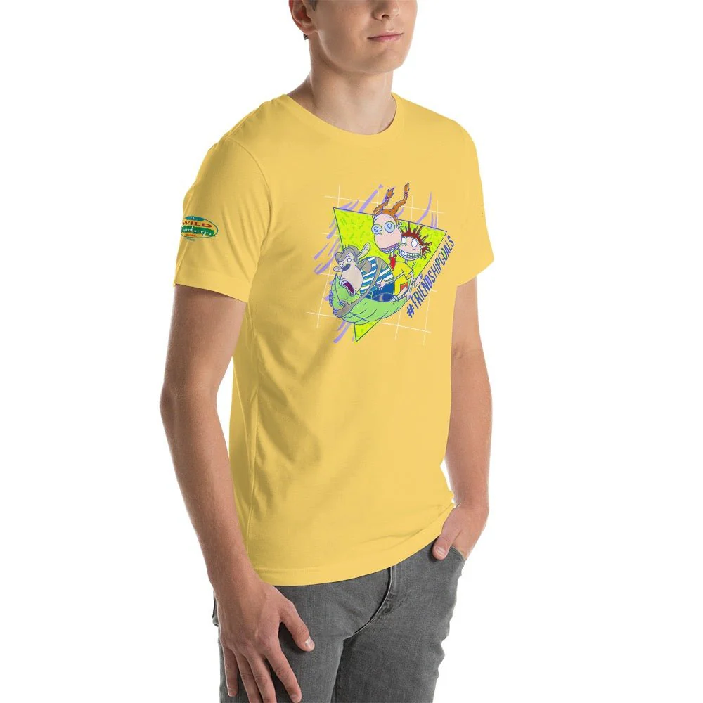 The Wild Thornberrys #FriendshipGoals Adult Short Sleeve T-Shirt - Image 5