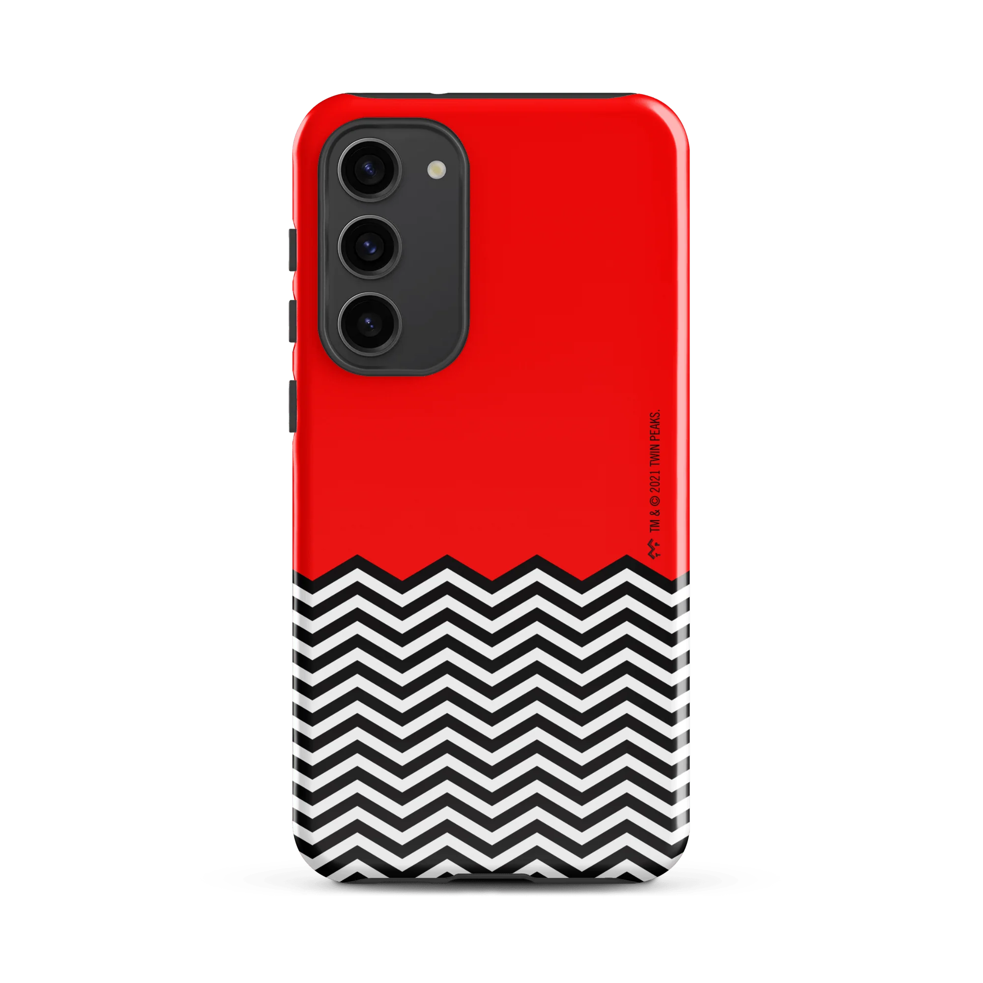 Twin Peaks Red Room Chevron Tough Phone Case - Samsung - Image 37