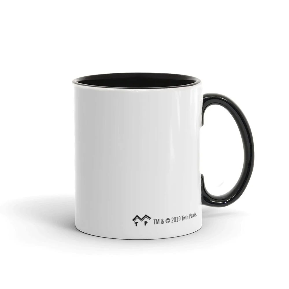 Twin Peaks Simple Black as Midnight Two-Tone Mug - Image 2