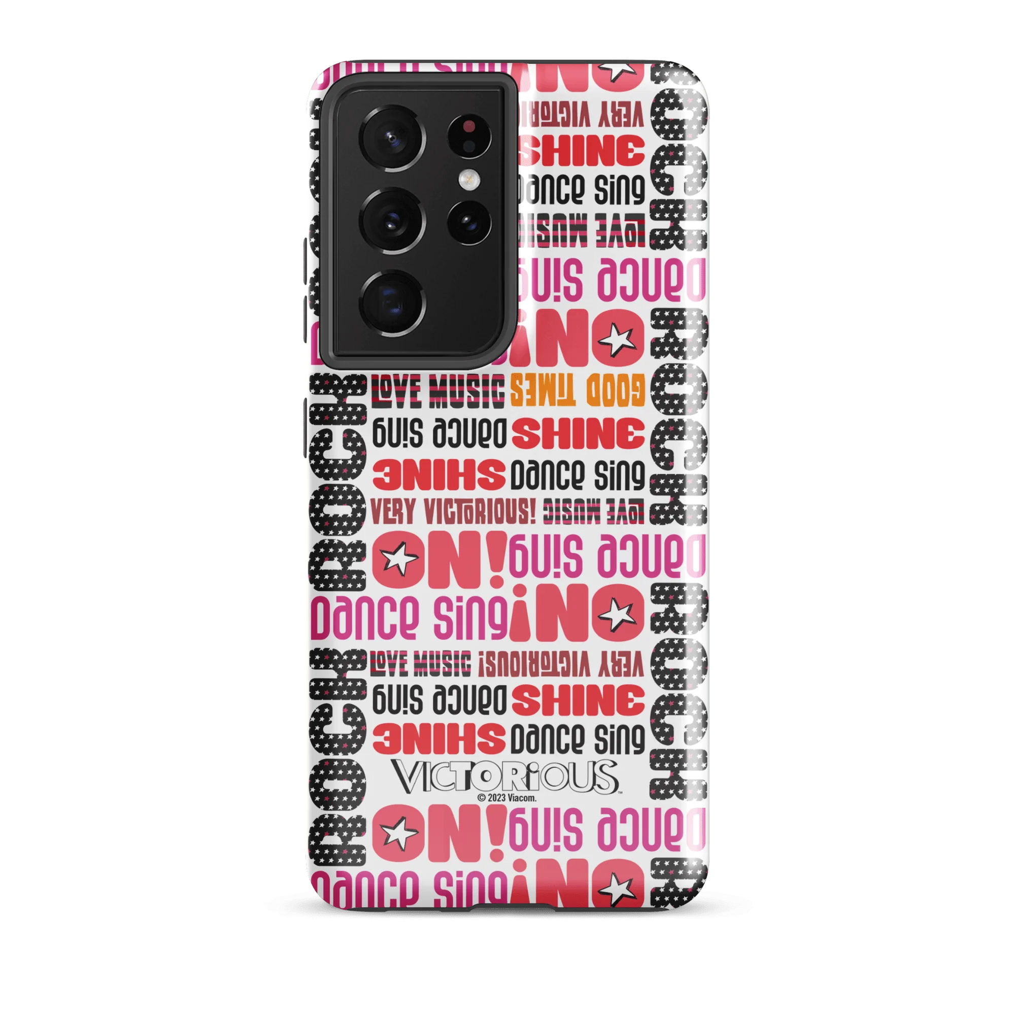 Victorious Dance Sing Shine Pattern Tough Phone Case - Samsung - Image 23