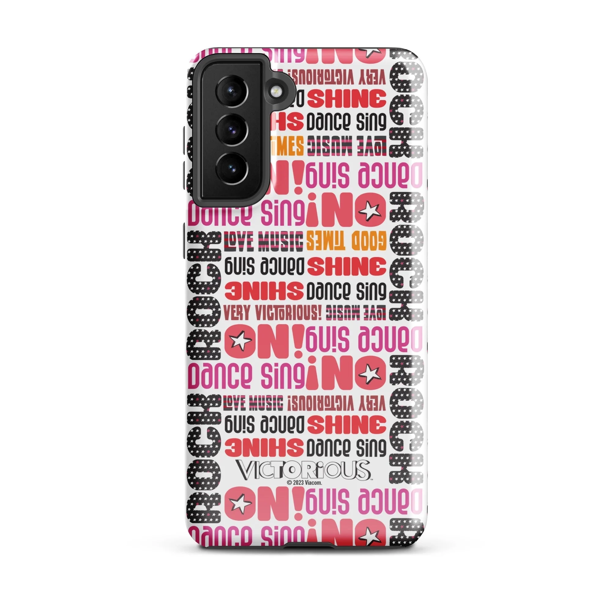 Victorious Dance Sing Shine Pattern Tough Phone Case - Samsung - Image 24