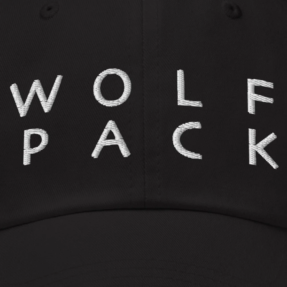 Wolf Pack Logo Classic Dad Hat - Image 2