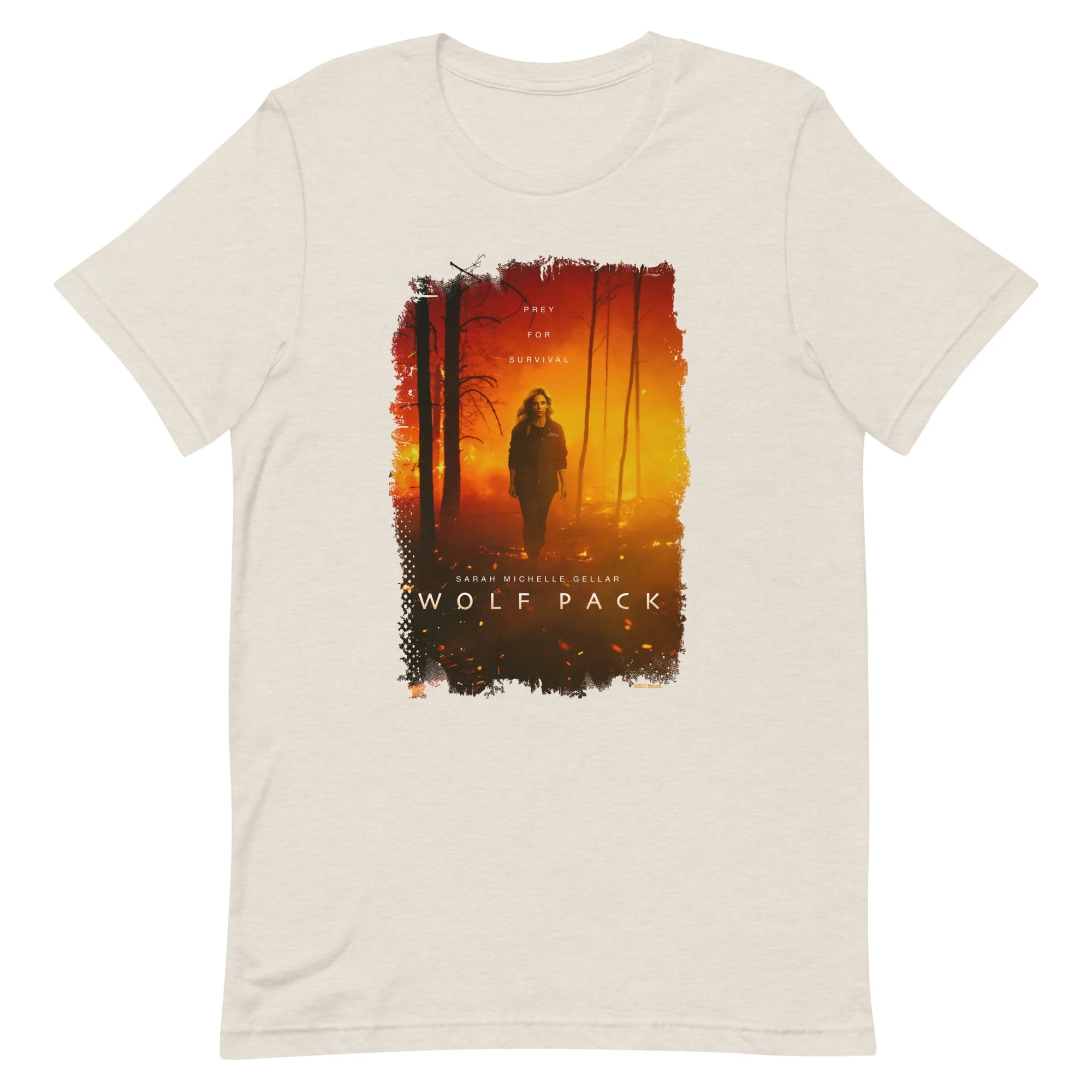 Wolf Pack Prey For Survival Adult Short Sleeve T-Shirt - Image 4