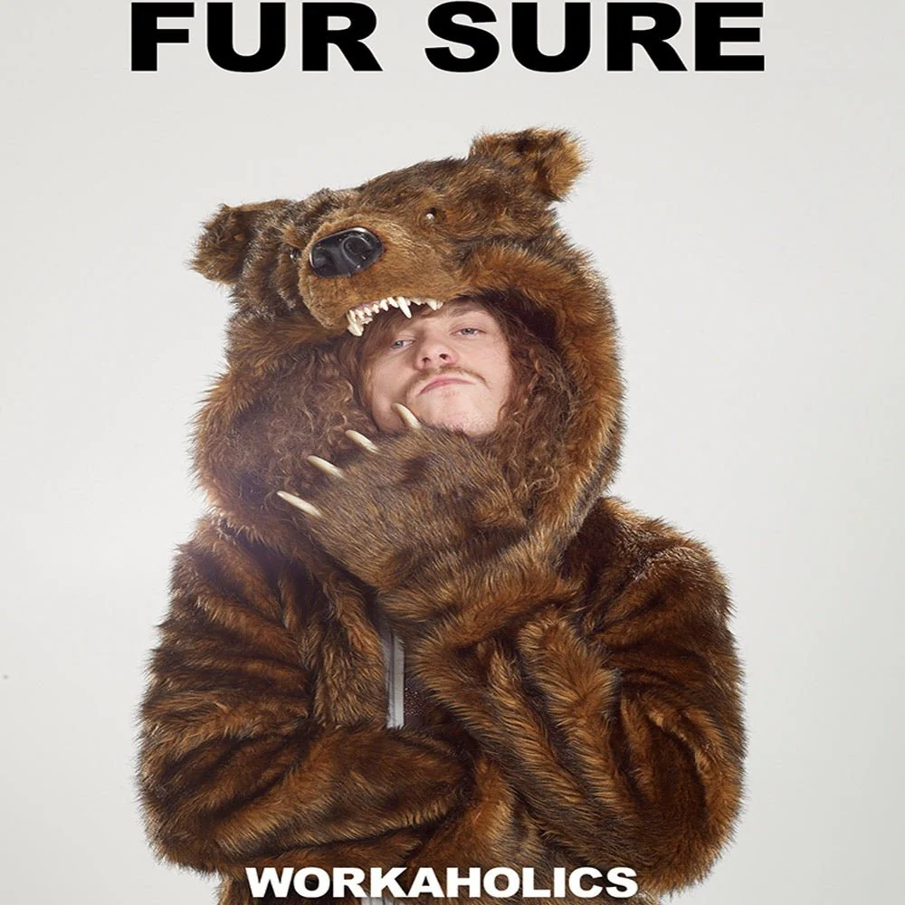 Workaholics "Fur Sure" Die Cut Sticker - Image 2