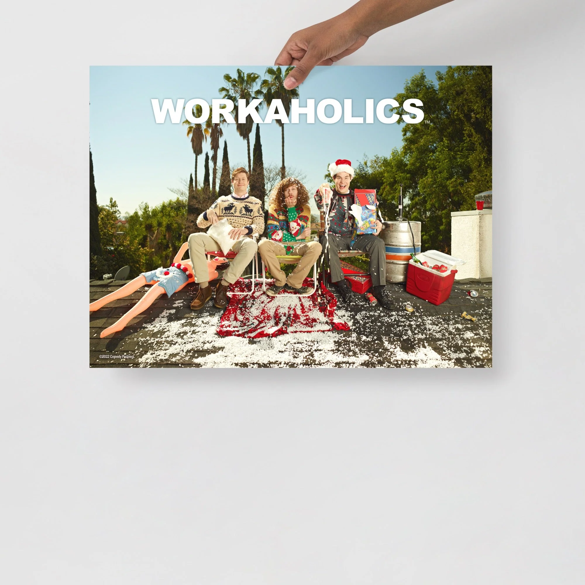 Workaholics Rooftop Premium Poster - Image 3