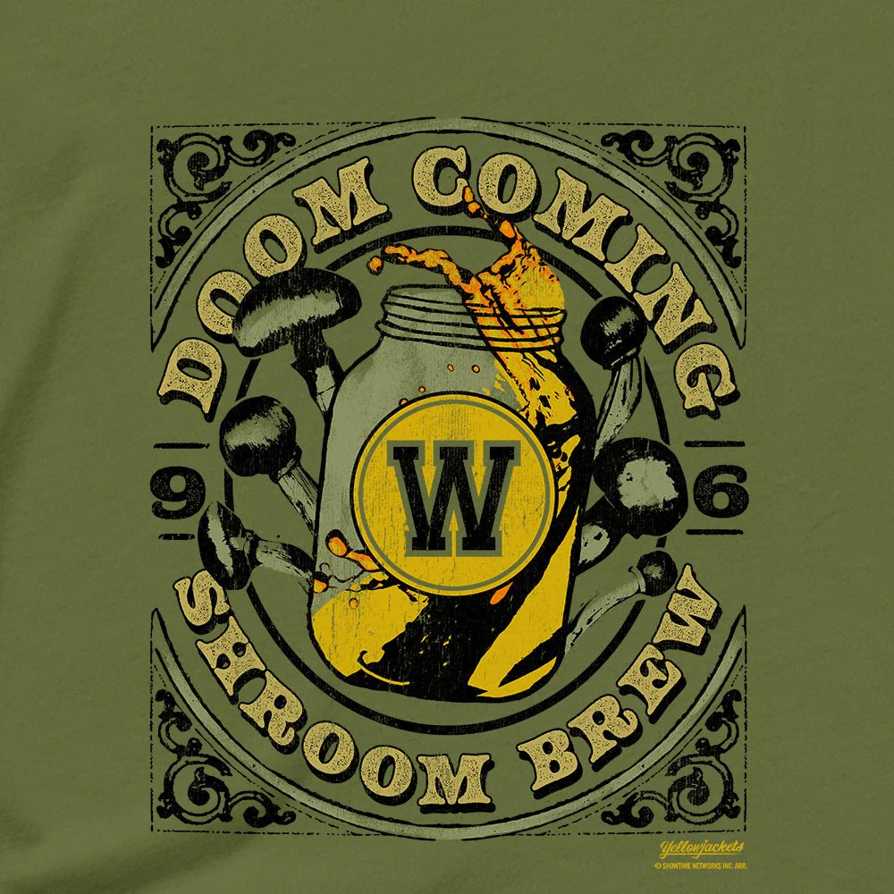 Yellowjackets Doom Coming Shroom Brew Unisex T-Shirt - Image 2