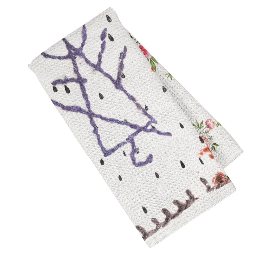 Yellowjackets Rune Quilt Kitchen Towel - Image 2