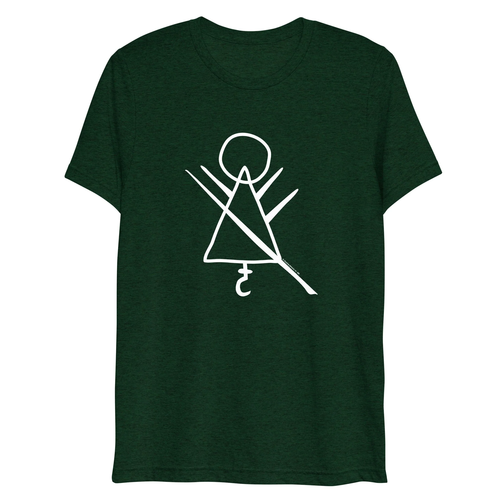 Yellowjackets Rune Unisex Tri-Blend T-Shirt - Image 3