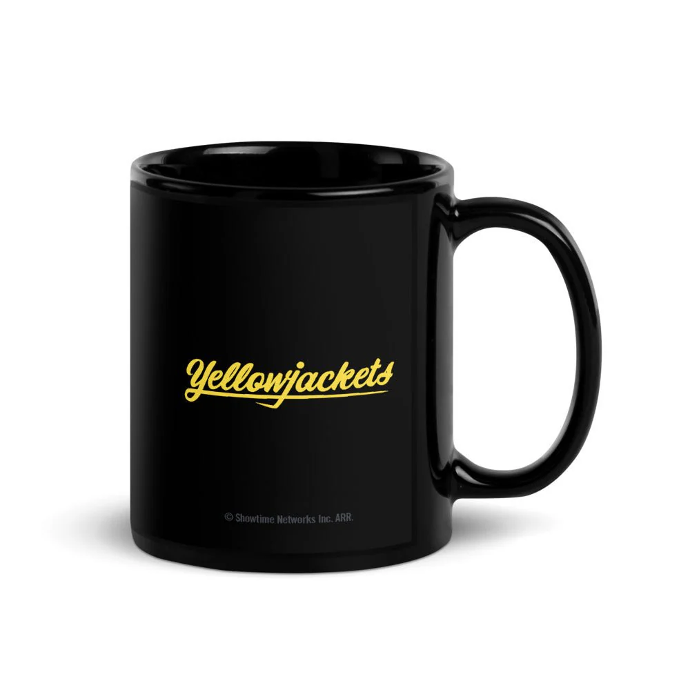 Yellowjackets Travis Heartthrob Black Glossy Mug - Image 2