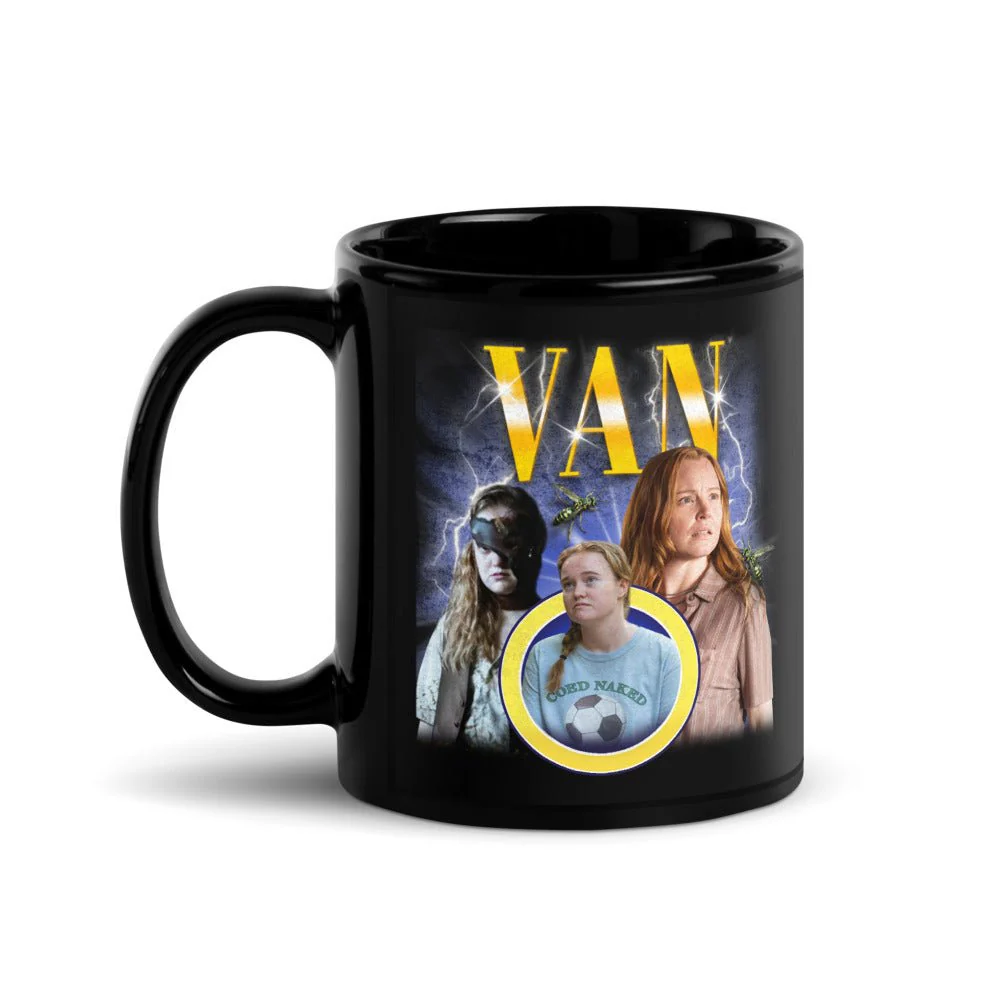 Yellowjackets Van Heartthrob Black Glossy Mug