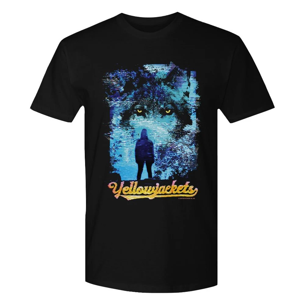 Yellowjackets Wolf TV Glitch Adult Short Sleeve T-Shirt