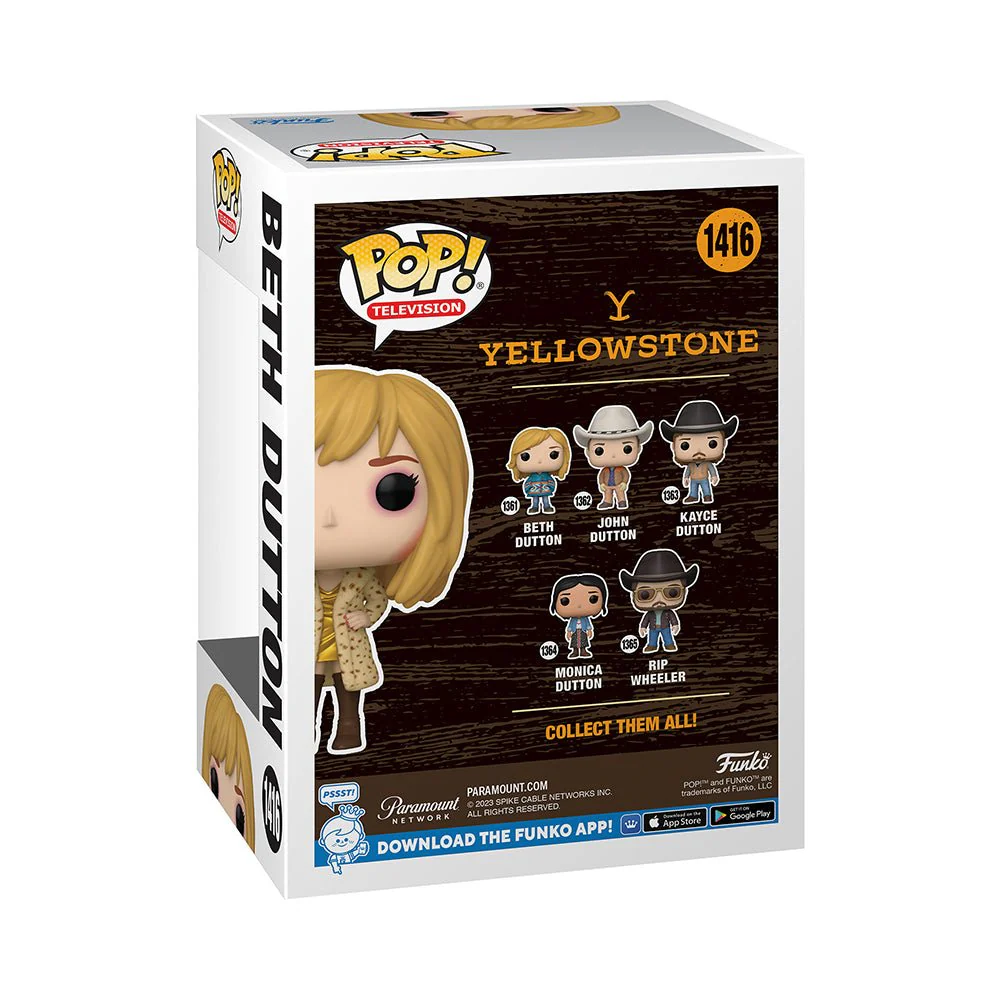 Yellowstone Beth Dutton Metallic Funko Pop! Vinyl Figure (Exclusive Wedding Outfit Edition) - Image 3