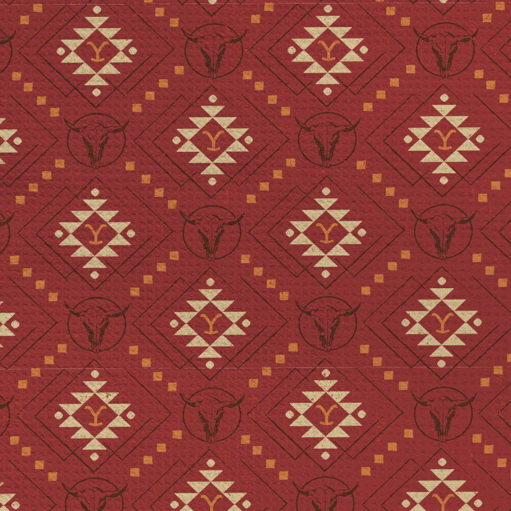 Yellowstone Diamond Pattern Kitchen Towel - Image 2
