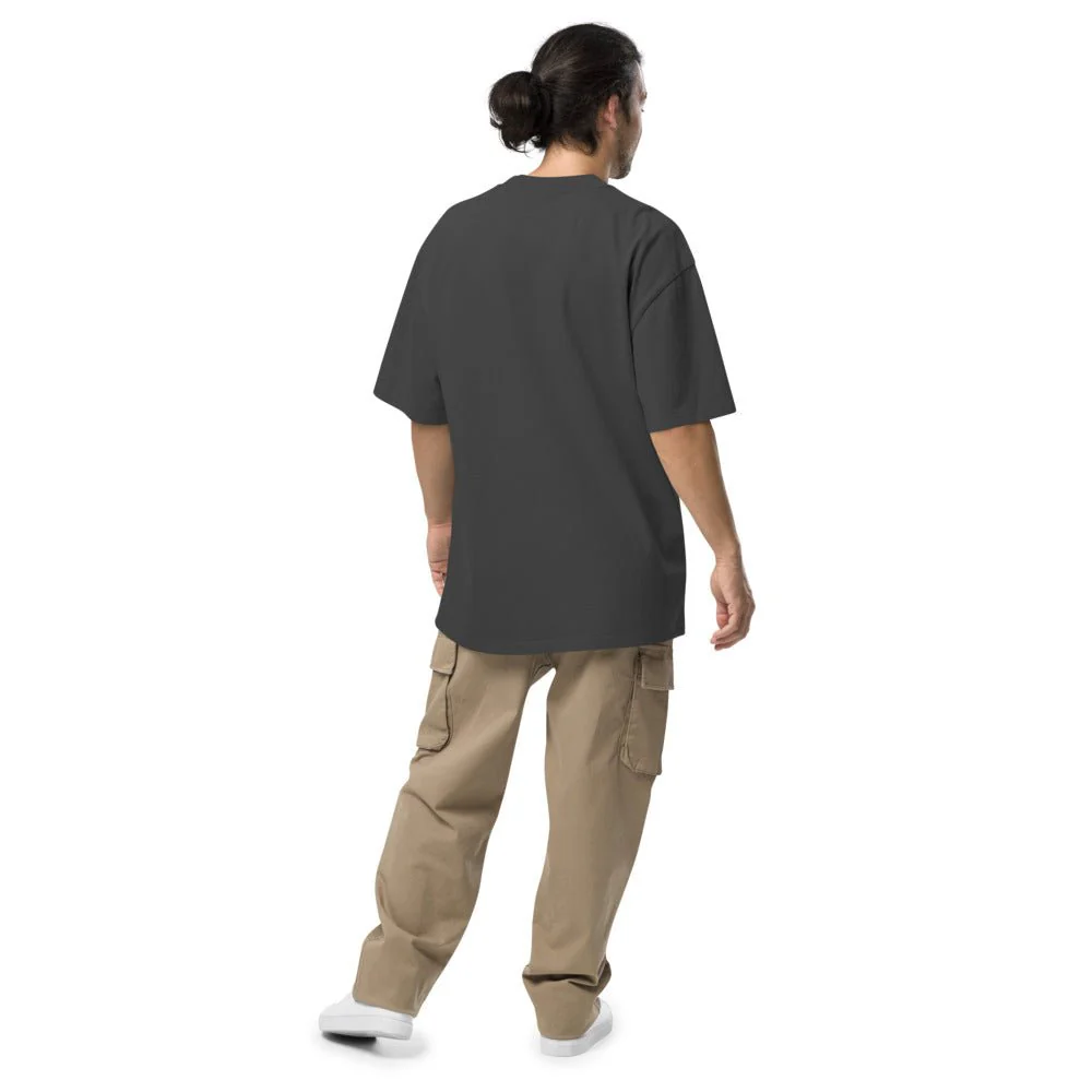 Yellowstone Dutton Ranch Embroidered Oversized Faded T-shirt - Image 4