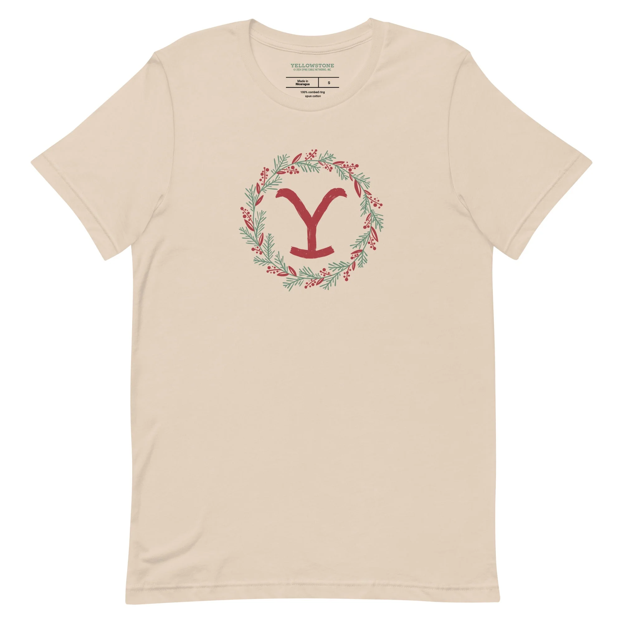 Yellowstone Holiday Wreath Unisex T-Shirt