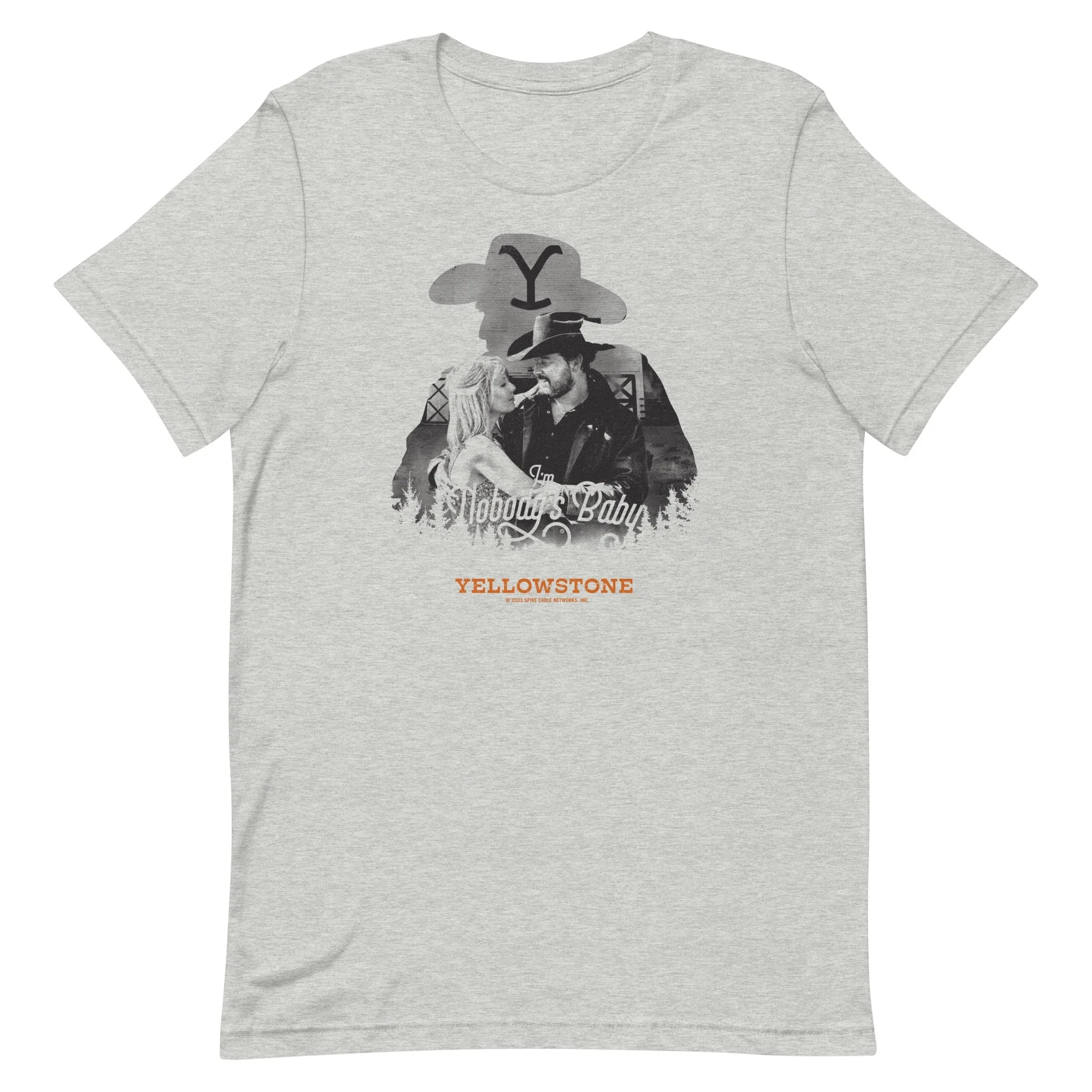 Yellowstone I'm Nobody's Baby Adult Short Sleeve T-Shirt - Image 4