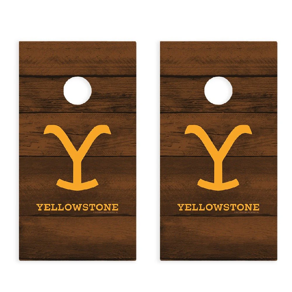 Yellowstone Logo Desktop Cornhole - Image 3