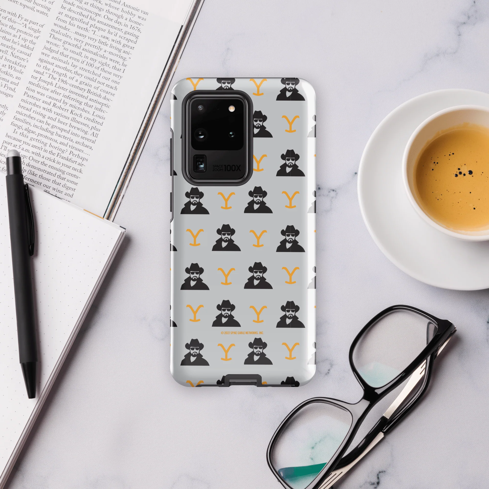 Yellowstone RIP Pattern Tough Phone Case - Samsung - Image 12