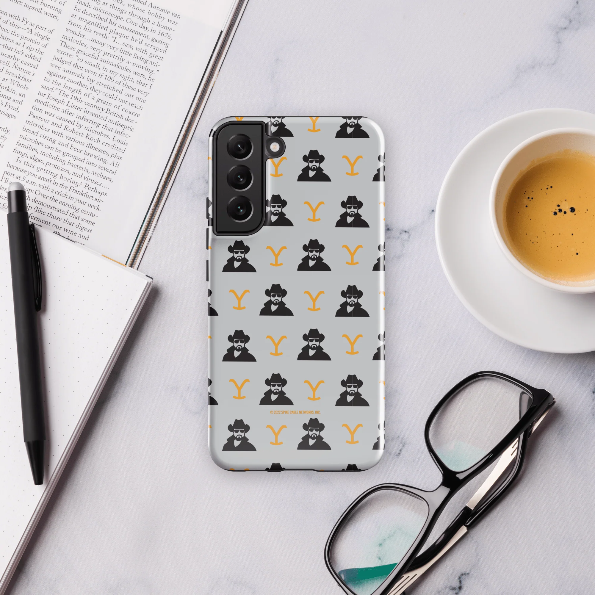 Yellowstone RIP Pattern Tough Phone Case - Samsung - Image 30