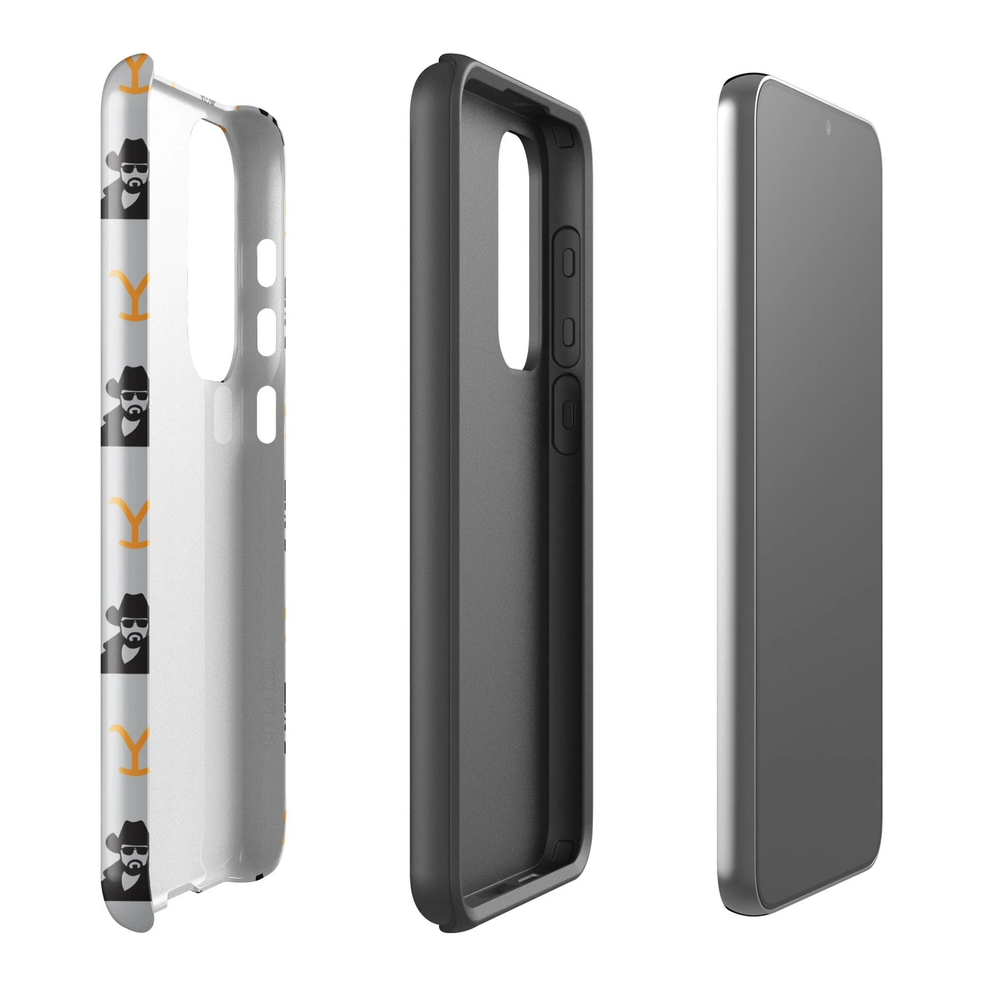 Yellowstone RIP Pattern Tough Phone Case - Samsung - Image 38