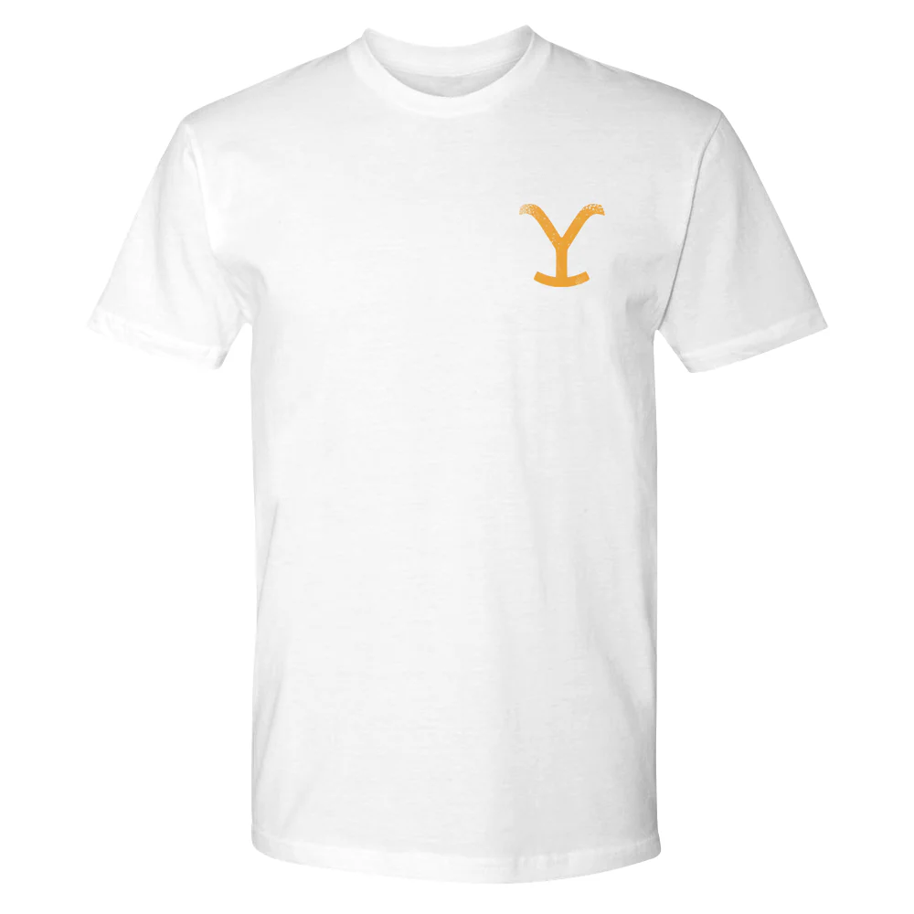 Yellowstone Take 'Em To The Train Station Adult Short Sleeve T-Shirt - Image 2