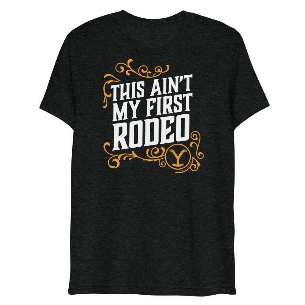 Yellowstone This Ain't My First Rodeo Parent Tee + Baby Bodysuit Bundle - Image 3