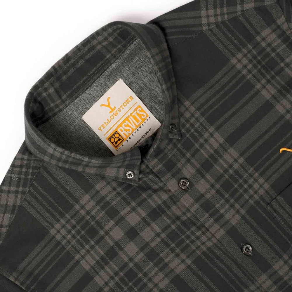Yellowstone x RSVLTS Plaid Long Sleeve Flannel - Image 8