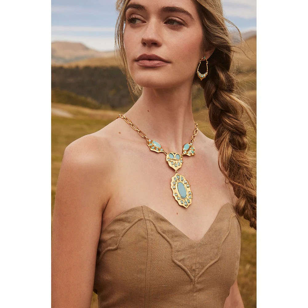 Yellow Rose by Kendra Scott x Yellowstone Montana Statement Necklace - Image 3
