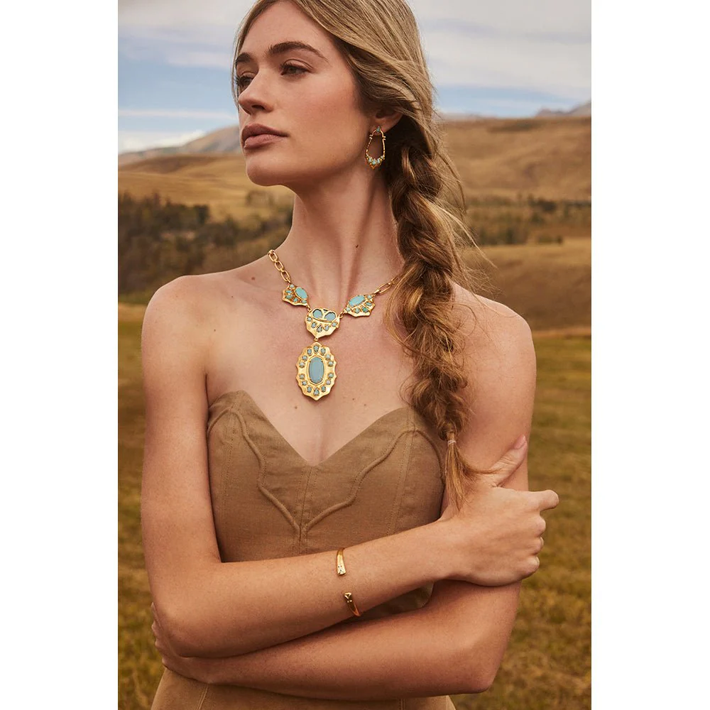 Yellow Rose by Kendra Scott x Yellowstone Montana Statement Necklace - Image 6