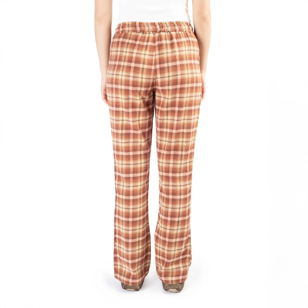 Yellowstone Embroidered Y Logo Women's Cabin Jams Flannel Pajama Pants - Image 14