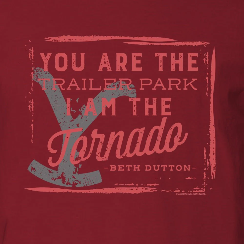 Yellowstone You Are The Trailer Park Adult Short Sleeve T-Shirt - Image 3
