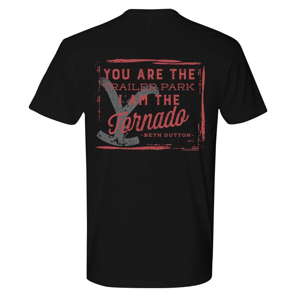 Yellowstone You Are The Trailer Park Adult Short Sleeve T-Shirt - Image 5
